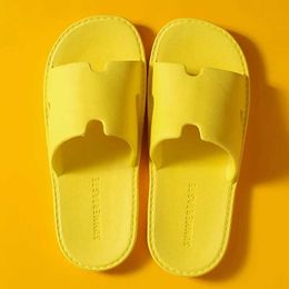 Slippers Unisex Home Summer Indoor Floor Non-slip Couple Family For Women and Men Hotel Bathroom Bath SandalC8E2 H240325