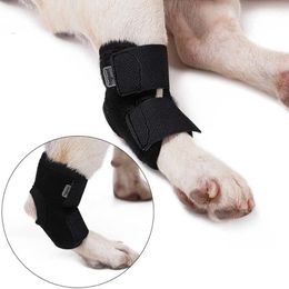 Dog Apparel Lightweight Breathable Protective Case Joint Recovery Bandage Leg Wrap Pet Knee Pads Support Brace