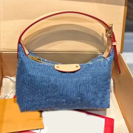 Fashion Denim Underarm Hobo Bags Shoulder Designer Brand Bags Totes Crossbody Luxury Handbags High Quality Bag Women Letter Purse Phone Wallet Canvas
