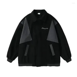 Women's Jackets Vintage Corduroy Jacket Women Oversize Y2k Streetwear Fashion Bomber Korean Style Zipper Track Coats Aesthetic