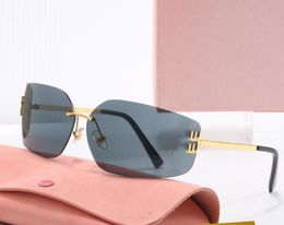 Designer sunglasses brand miuity sunglasses luxurys sunglasses runway glasses womens squared eyeglasses shades travel driving fashion sunglass with box