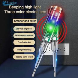 Current Metres AC24-250V Voltage Tester Pen Intelligent Voltmeter Induction Power Detector buzzer Circuit Electrical Screwdriver Indicator 240320