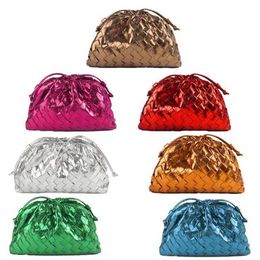 Sell Shoulder Bags Fashion Weaving Cloud Designer Handbags Packet Design Network Popular Cross Handheld Dumpling Tote 240311