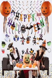 Halloween Party Decorations Orange Black Mini Plastic Halloween Decor for Kid2399934