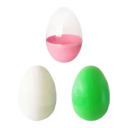 Party Decoration Empty Easter Egg Hunting Snack Basket Stuffers For Favours DIY Crafts Seek Classroom Prize
