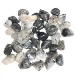 Decorative Figurines Natural Black Tourmaline Tumbled Crystal Healing Gemstone For Sale