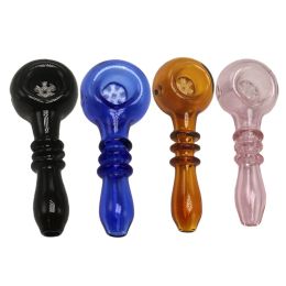 Glassvape666 Y137 Smoking Pipe About Tobacco Star Screen Perc Spoon Bowl Colourful Dab Rig Glass Pipes ZZ