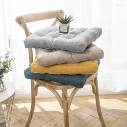 Pillow Fashion Anti-slip Linen Chair Household Sponge MultiColor Dining Room S Pallets Outdoor Garden