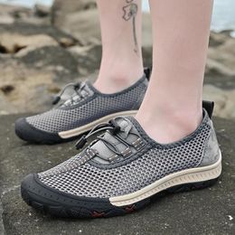 881 Casual For Men Shoes Walking Breathable Mesh 2024 Soft Sneakers Large Size Loafers Comfortable Ou 15