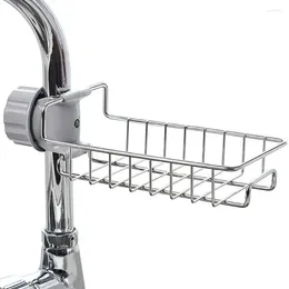 Kitchen Storage Stainless Steel Sink Hanging Rack Holder Faucet Drainage Shelf