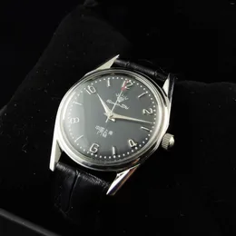 Wristwatches Authentic Shanghai Diamond Brand Watch Manual Windup Mechanical Domestic Retro Stock 17 8120 Movement