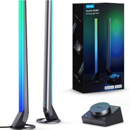 Barre luminose H6047 con controller intelligente, luci di gioco a LED Smart Wi-Fi con modalità musicali