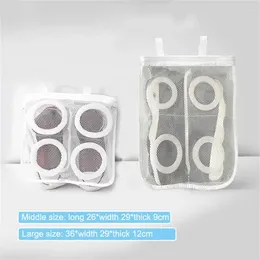 Laundry Bags Portable Shoes Airing Dry Tool Mesh Washing Machine Bag Protective Travel Clothes Organizer Net