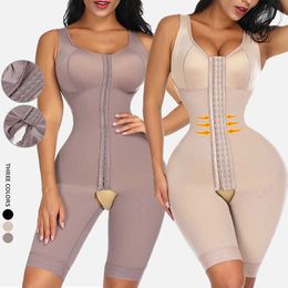 Waist Tummy Shaper TikTok Bodysuit Full body One piece Open Crotch Stomach Waist Hip Lift Shaping Enhanced Edition