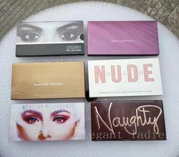 Eyeshadow 18 Colour Textured NUDE Desert ROSE GOLD Naughty Palette Flash of Light Makeup6194092