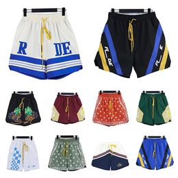 rhude shorts mens designer short men sets tracksuit pants loose and comfortable fashion be popular new style