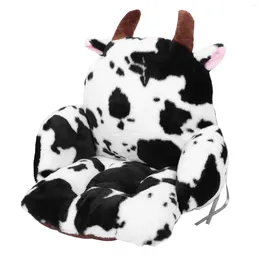 Pillow Chairs Cow Backrest Seat Pad Puffy Lumbar Practical Novel Office