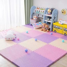 Baby Puzzle Mats Play Mats Kids Interlocking Exercise Tiles Rugs Floor Tiles Toys Carpet Soft Carpet Climbing Pad EVA Foam Mats 240314