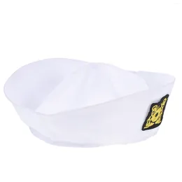 Ball Caps Captain Hat Prop Men Women Sailor Boat Party Cosplay Costume Accessory