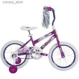 Bikes Ride-Ons Huffy 16 in. Sea Star Girl Kids Bike Metallic Purp bicyc road bike carbon road bike bicycs bikes L240319