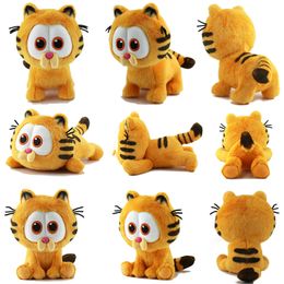 Wholesale cute sitting posture kitten plush toys Children's games Playmates Holiday gifts Bedroom decor