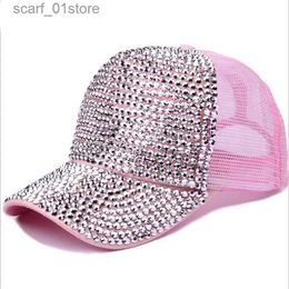 Ball Caps 2019 Luxury Sequin Water Diamond Pearl Cotton Baseball C Womens Summer Hat Snack Hip Hop Hat C BoneC24319