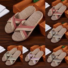 Slippers For Fashion Ladies Women Breathable Bohemia Beach Slip On Shoes Casual Sandals Hard Soled