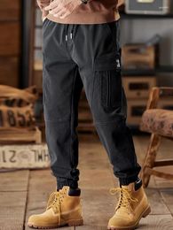 Men's Pants Work For Spring And Autumn Straight Leg Youth Leggings