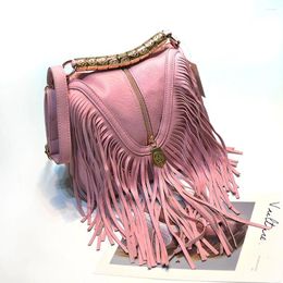 Bag Vintage Bohemian Fringe Shoulder Women Tassel Boho Hippie Gypsy Fringed Women's Handbags Open Bags Bolso Mujer Bolsas