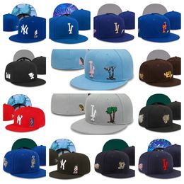 hats Fitted hat Snapbacks All Team Logo basketball Adjustable Letter Caps Sports Outdoor Embroidery Full Closed Beanies Selling Leather flex Hat Mixed Order