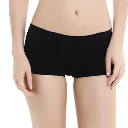 Women's Panties Women Safety Pants Elastic Stretchy Sports Fashion Breathable Boyshorts Boxer Seamless Underwear Female Underpants