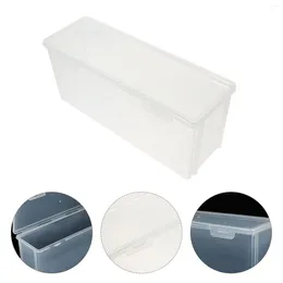 Plates Bread Keeper Homemade Container Airtight Storage Box Plastic Crates Portable Case