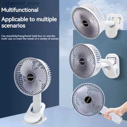 Electric Fans Multipurpose USB handheld fan with stand portable charging compact suitable for desktop and outdoor useY240320