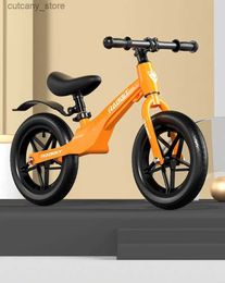 Bikes Ride-Ons Bicyc Balance Bike for Kids 2-8 Years Old Light weight Walking Training 12-14 Inches Wheels L240319