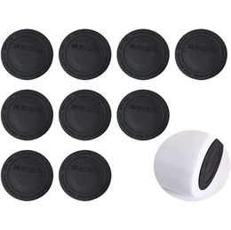 Whole Black Pads Round Bottom Rubber Bonded Coaster NonSlip Protective Reusable Drinkware Stickers For 15oz 20oz Skinny Tumbl1048972