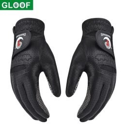 Gloves Gloof Men's Golf Gloves Soft Fit Sport Grip Durable Gloves Antiskid Breathable Sports Gloves Fit Left And Right Hand 1pair