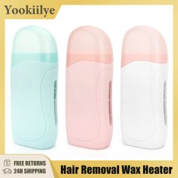 Waxing Portable Hair Removal Machine Wax Facial Hair Removal Waxing Heater Epilator Wax Hair Heating Handheld Depilatory Cleaner