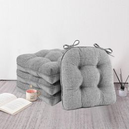 Pillow Square Pure Color Simple Japanese Futon Thickening Meditation Round Cotton Linen Tatami Mat Home Balcony