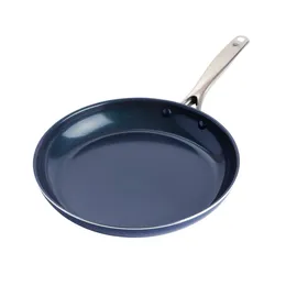 Pans Toxin Free Ceramic Nonstick Metal Utensil Open Frypan/Skillet 12"