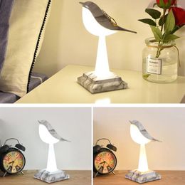 Night Lights Bird Shape Nightstand Lamp Touch Control Remote Creative Magpie Aroma 1800mAh Bedroom Reading 3 Colours Dimming