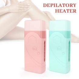 Waxing Electric Hair Removal Waxmelt Machine Heater Portable Epilator Roll on Professional Depilatory Heater Skin Care Mini Wax Heater