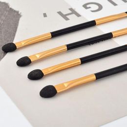 Makeup Brushes 10PCS/Lot Eyeshadow Double-Ended Sponge Stick Lip Eyebrow Long Handle Eyeliner Applicator Tool