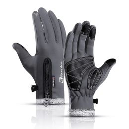 Gloves 3 Colors Winter Gloves for Men Women Warm Thermal Fleece Waterproof Gloves Cold Skiing Ski Gloves Outdoor Sports Riding Gloves