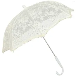 Umbrellas Lace Umbrella Girls Fancy Parasols For Bridal Tea Party Wedding Vintage