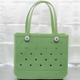 Hot Shoulder Bags Dongdong Big Bag Beach Storage Handbag Eva Outdoor Vegetable Basket Pet 240311
