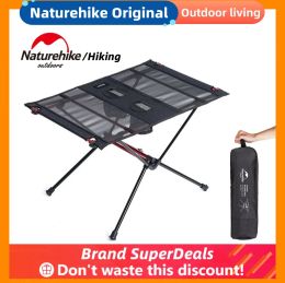 Furnishings Naturehike Camping Table Ultralight Collapsible Aluminum Roll Up Outdoor Folding Camping Table Foldable Picnic Table Nh19z027z