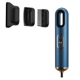 Dryers 3 in 1 Hair Dryer Professional Electric Hair Dryers Air Blue Light Negative Ion Brush for Home Travel A Eu Plug