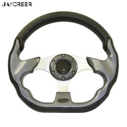 Accessories JayCreer 12.5Inches/320mm Golf Cart Steering Wheel For EZGO Club Car Yamaha Carts