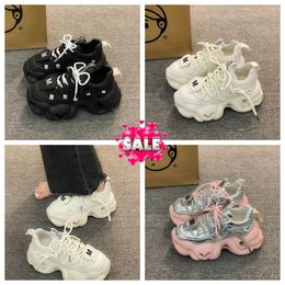 Casual shoes Dad's Shoes Women's Feet Show Small Early Spring New Small Tall Thick Sole Casual Sports Cake Shoes GAI 2024 fashion trend versatile 35-40