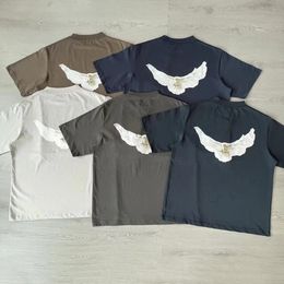 mens designer t shirt tshirt designe shirt 260g weight pure cotton febric unisex dove pattern Wholesale 2 pieces 5% off